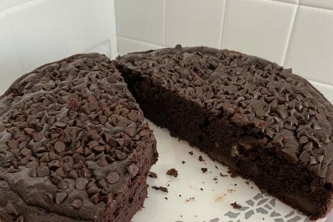 Cliquez pour zoomer ! Brownie magique aux haricots rouges Thermomix par assnou