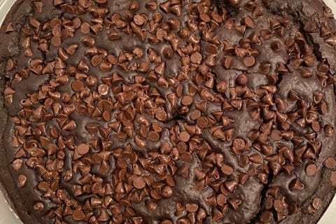 Cliquez pour zoomer ! Brownie magique aux haricots rouges Thermomix par assnou