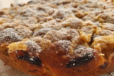 Cliquez pour zoomer ! Crumb cake aux prunes Thermomix par stvs