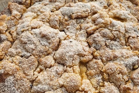 Cliquez pour zoomer ! Crumb cake aux prunes Thermomix par stvs