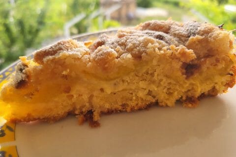 Cliquez pour zoomer ! Crumb cake aux prunes Thermomix par stvs