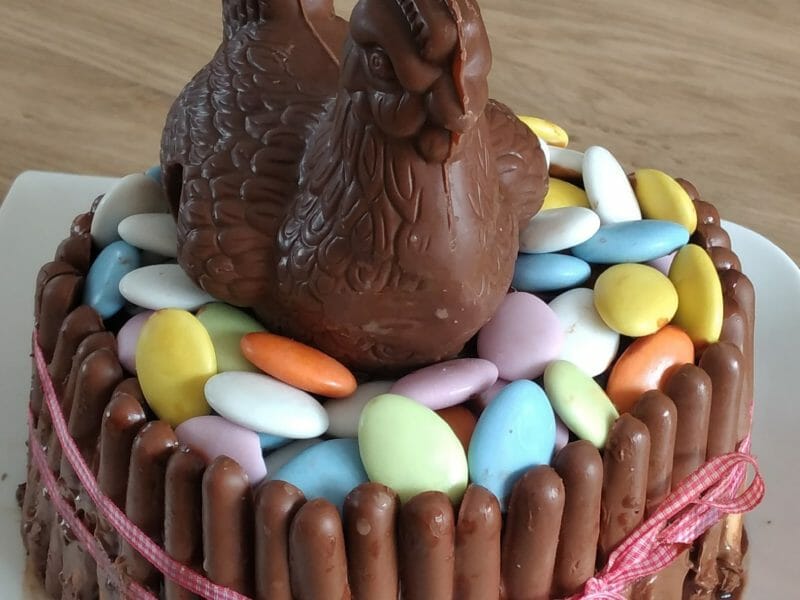 Cliquez pour zoomer ! Gâteau lapin de Pâques Thermomix par Roseg