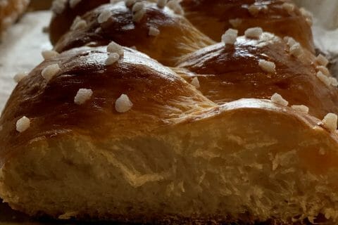Cliquez pour zoomer ! Brioche tressée à la mie filante Thermomix par ip01