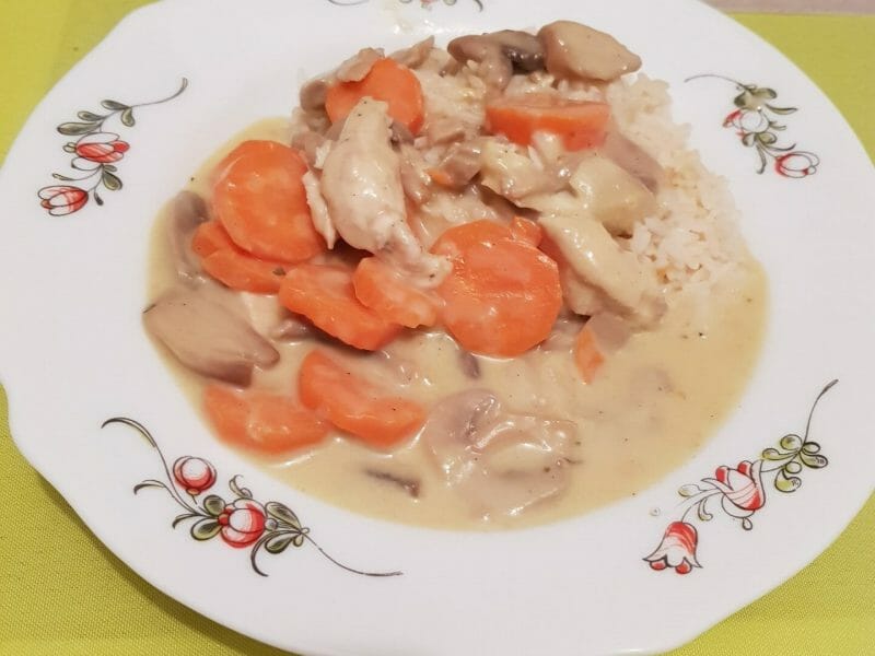 Cliquez pour zoomer ! Blanquette de poulet Thermomix par laetitia_487