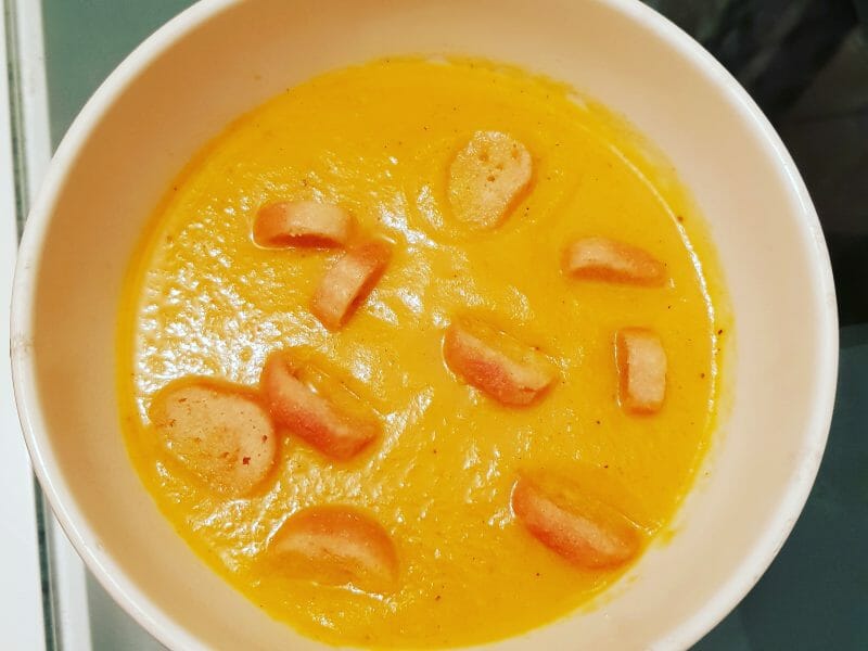 Cliquez pour zoomer ! Velouté de carottes au curry Thermomix par laetitia_487