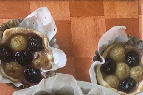 Cliquez pour zoomer ! Tarte aux raisins Thermomix par bea18