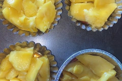 Cliquez pour zoomer ! Tarte tatin à la mangue Thermomix par bea18