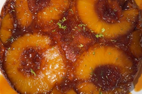 Cliquez pour zoomer ! Gâteau renversé à l’ananas Thermomix par bea18