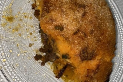 Cliquez pour zoomer ! Hachis parmentier à la patate douce Thermomix par bea18