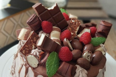 Cliquez pour zoomer ! Layer cake Kinder Bueno Thermomix par miss_grugru