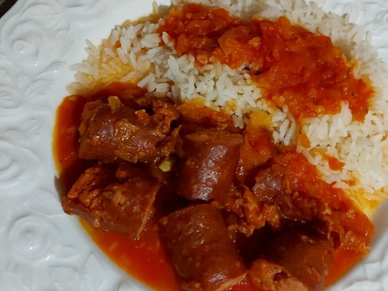 Cliquez pour zoomer ! Rougail saucisse Thermomix par miss_grugru