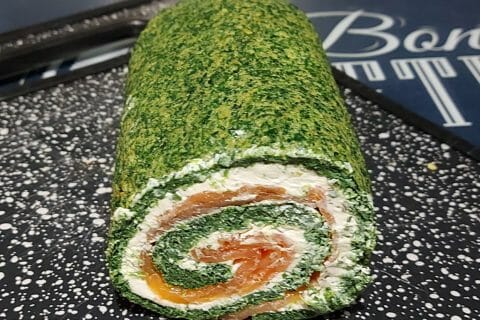 Cliquez pour zoomer ! Roulé aux épinards, saumon et Boursin Thermomix par miss_grugru