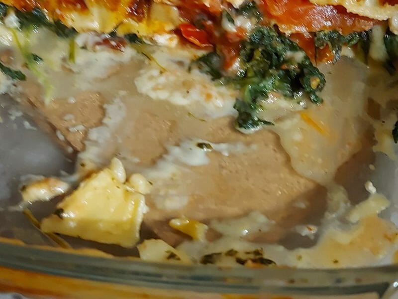Cliquez pour zoomer ! Lasagnes épinards et chèvre Thermomix par miss_grugru