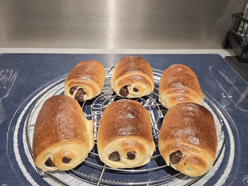 Cliquez pour zoomer ! Pains au chocolat briochés Thermomix par miss_grugru