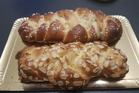 Cliquez pour zoomer ! Brioche tressée à la mie filante Thermomix par anneb67