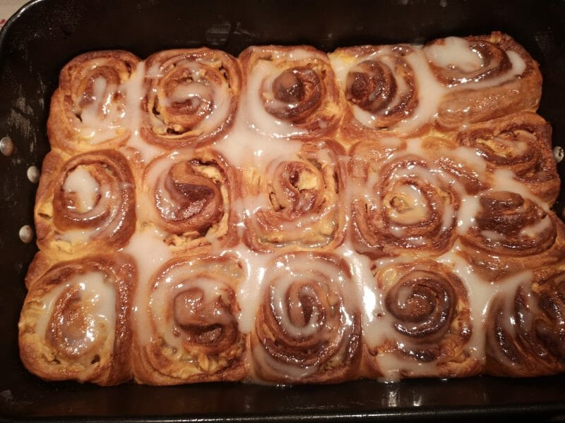 Cliquez pour zoomer ! Roulés aux pommes et à la cannelle Thermomix par melvan