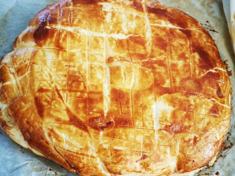Cliquez pour zoomer ! Galette des rois à la frangipane Thermomix par melvan