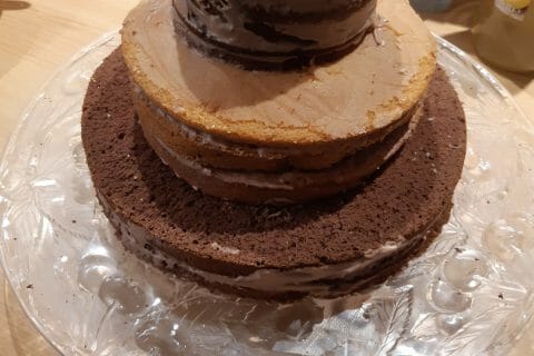 Cliquez pour zoomer ! Layer cake Kinder Bueno Thermomix par Celine040