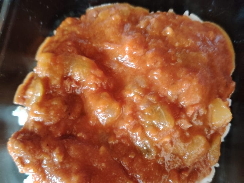 Cliquez pour zoomer ! Concombre cuit lardons tomate paprika Thermomix par quentin2013