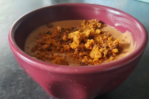 Cliquez pour zoomer ! Mousse chocolat et spéculoos Thermomix par lola_36