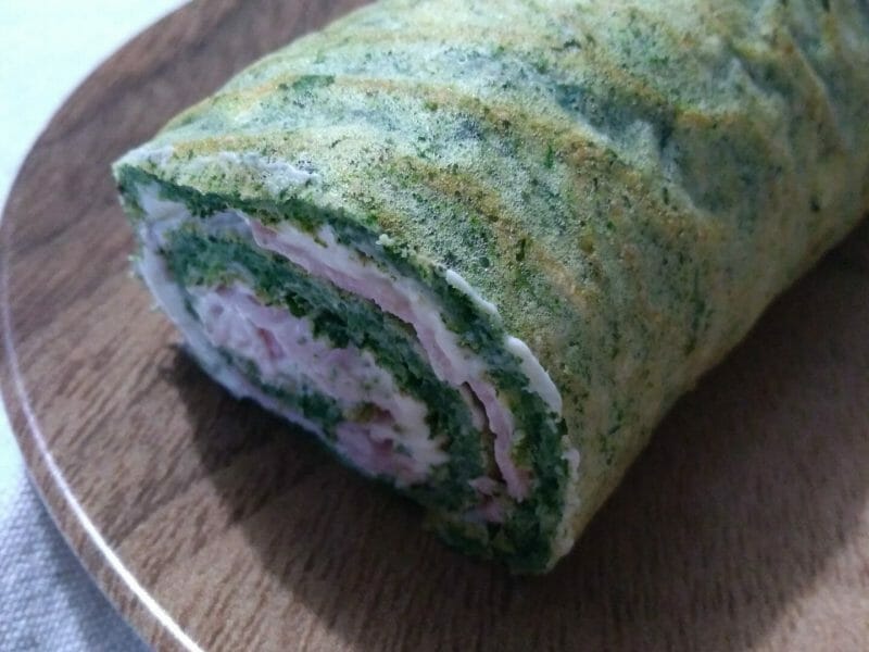 Cliquez pour zoomer ! Roulé aux épinards, saumon et Boursin Thermomix par celine79-86