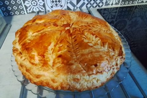 Cliquez pour zoomer ! Galette des rois à la frangipane Thermomix par Brigitte