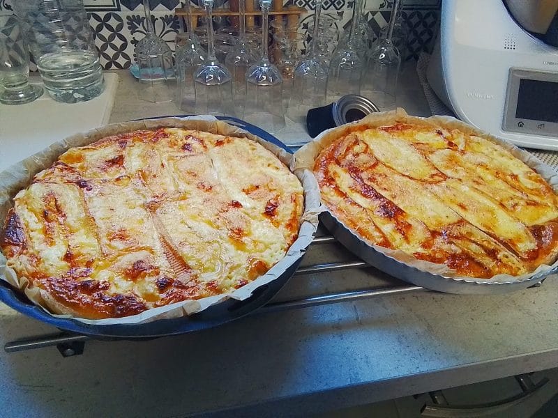 Cliquez pour zoomer ! Tarte au maroilles Thermomix par Brigitte