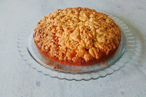 Cliquez pour zoomer ! Crumb cake framboises Thermomix par Brigitte