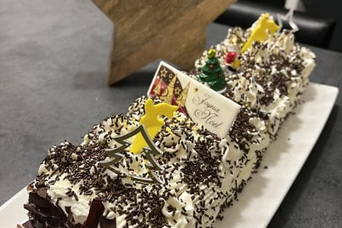 Cliquez pour zoomer ! Bûche forêt noire Thermomix par sandrinha16