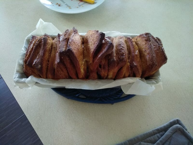 Cliquez pour zoomer ! Brioche à effeuiller à la cannelle Thermomix par Marie-Laure L