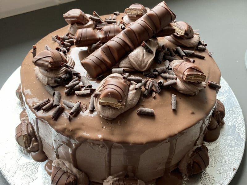 Cliquez pour zoomer ! Layer cake Kinder Bueno Thermomix par cerise_coconut