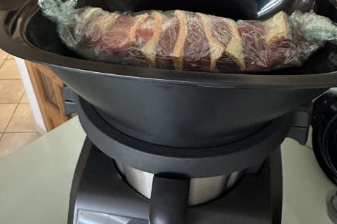 Cliquez pour zoomer ! Filet mignon de porc au maroilles Thermomix par laura_556