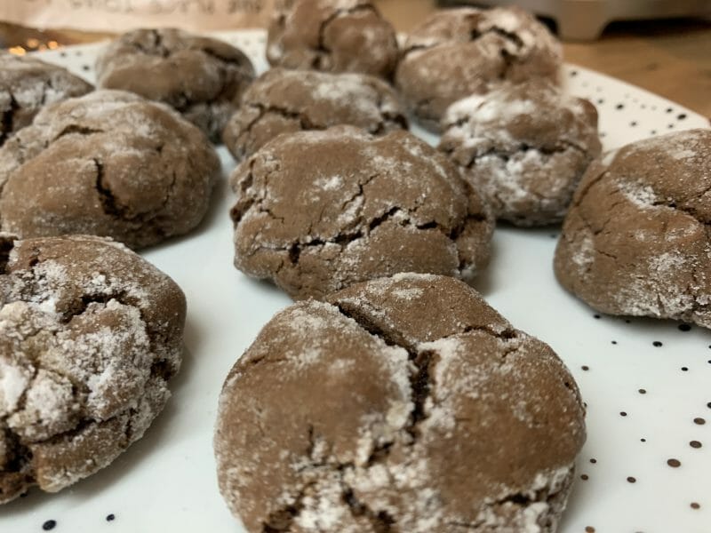 Cliquez pour zoomer ! Craquelés au chocolat Thermomix par anso1987