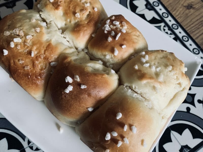 Cliquez pour zoomer ! Brioche sans beurre, sans oeufs Thermomix par anso1987