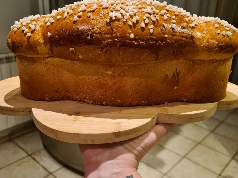 Cliquez pour zoomer ! Cougnou – Coquille de Noël Thermomix par alinecuisine