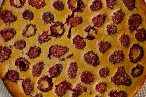 Cliquez pour zoomer ! Clafoutis aux framboises Thermomix par solene5