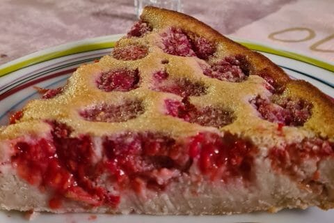 Cliquez pour zoomer ! Clafoutis aux framboises Thermomix par solene5