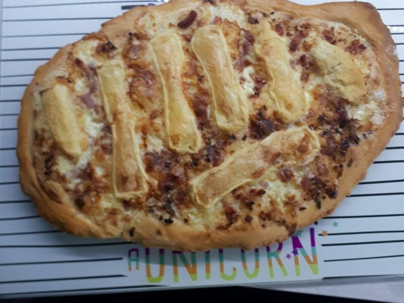Cliquez pour zoomer ! Fougasse chèvre et lardons Thermomix par eniram_3