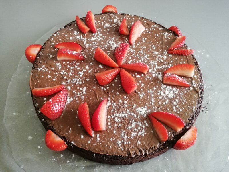 Cliquez pour zoomer ! Gâteau au chocolat des écoliers Thermomix par Malory