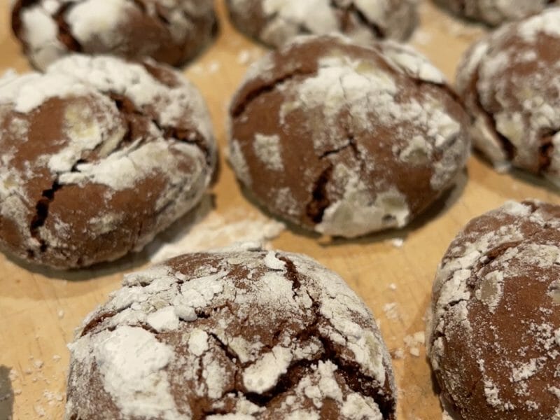 Cliquez pour zoomer ! Craquelés au chocolat Thermomix par mariec57