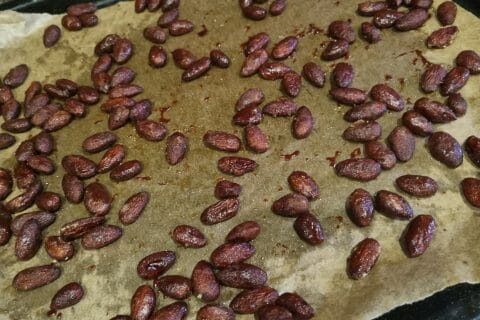 Cliquez pour zoomer ! Amandes grillées à la cannelle et au miel Thermomix par cgebto