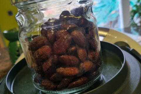 Cliquez pour zoomer ! Amandes grillées à la cannelle et au miel Thermomix par cgebto