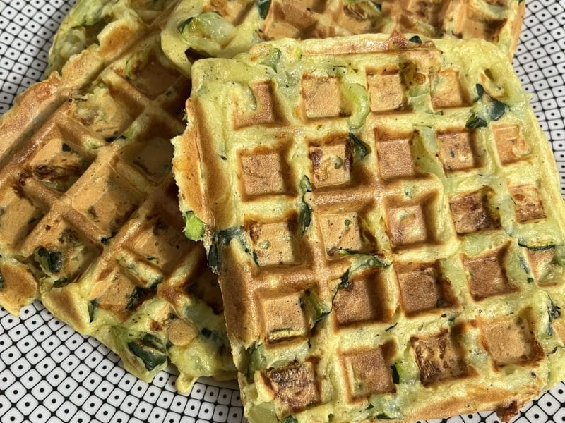 Cliquez pour zoomer ! Gaufres courgettes Thermomix par jue1203