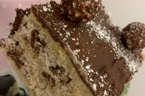 Cliquez pour zoomer ! Bûche Ferrero Rocher Thermomix par jue1203