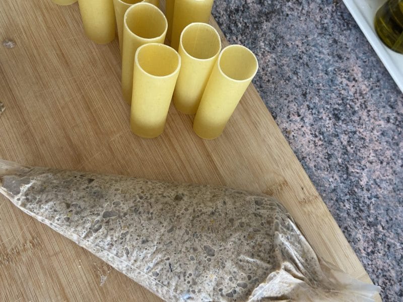 Cliquez pour zoomer ! Cannellonis farcis aux aubergines et courgettes Thermomix par Malietlenny