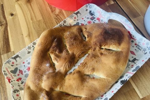 Cliquez pour zoomer ! Pompe de Noël à l’huile d’olive Thermomix par Malietlenny