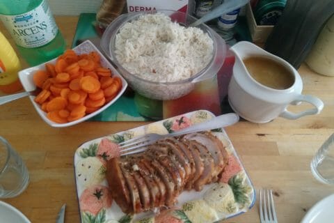 Cliquez pour zoomer ! Roti de porc sauce échalote Thermomix par steph4058