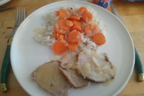 Cliquez pour zoomer ! Roti de porc sauce échalote Thermomix par steph4058