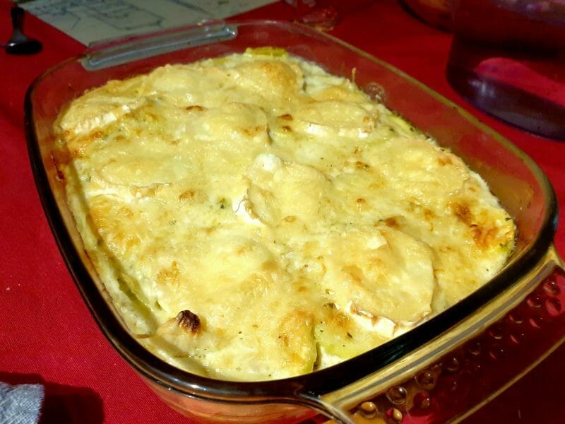 Cliquez pour zoomer ! Gratin de courgettes au chèvre Thermomix par morgancuisine