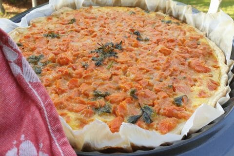 Cliquez pour zoomer ! Tarte à la carotte Thermomix par morgancuisine